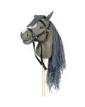 Steckenpferd Hobby Horse grau Open mouth byAstrup