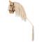 Steckenpferd Hobby Horse beige Open mouth byAstrup