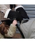 Nobodinoz: Kinderwagen Handschuhe schwarz wasserfest