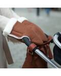 Nobodinoz: Kinderwagen Handschuhe braun wasserfest