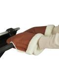 Nobodinoz: Braune Handschuhe für den Kinderwagen aus...
