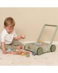 Little Dutch: Lernlaufwagen aus Holz mit vielen...