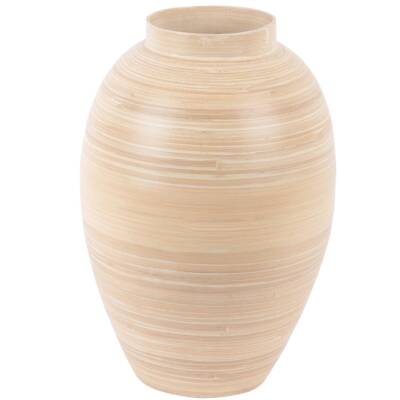 Vase Bambus natur 32 cm hoch Present Time