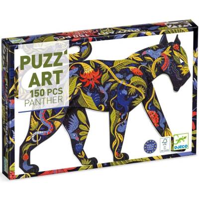 Djeco: Puzzle Panther ab 6 Jahre PUZZArt 150 Teile