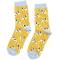 Miss Sparrow: Bambus Socken Damen Dalmatiner gelb