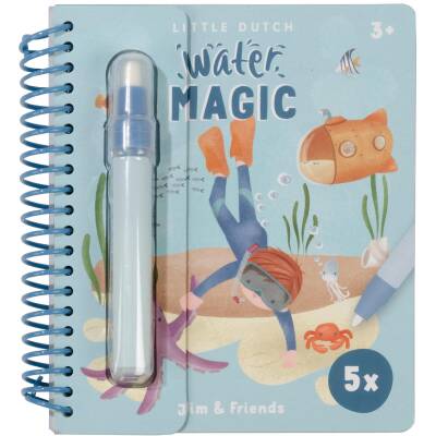 Little Dutch: Wassermalbuch Jim & Friends