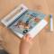 Buch mit Spirale Motiv Jim zum Anmalen mit Wasserstift von Little Dutch