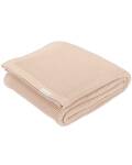 Little Dutch: Gestrickte Babydecke 70x100cm Beige