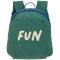 Lässig: Kinderrucksack Cord Little Gang Fun grün