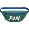 Lässig: Bauchtasche Cord Little Gang Fun grün