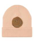 Lässig: Mütze Beanie Little Gang Smiley rosa