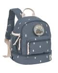 Lässig: Kinderrucksack Happy Print blau