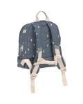 Lässig: Kindergartenrucksack Motiv Happy Prints midnight blue mit Brustgurt