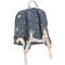 Lässig: Kindergartenrucksack Motiv Happy Prints midnight blue mit Brustgurt