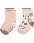 Lässig: Antirutsch Kinder Socken rosa 2erPack Bio-BW