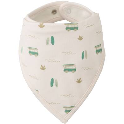 Fresk: Bandana fürs Baby Bio-Baumwolle Surfboy creme