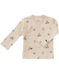 Fresk: Baby Wickelshirt Rabbit creme Bio Baumwolle