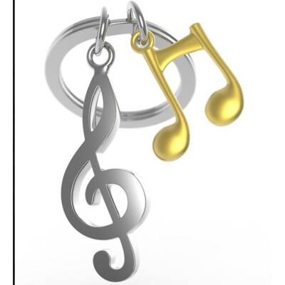 Schlüsselanhänger Musik Fashion Metall Metalmorphose