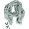 The Moshi. Schal grün gemustert Floral Sadie