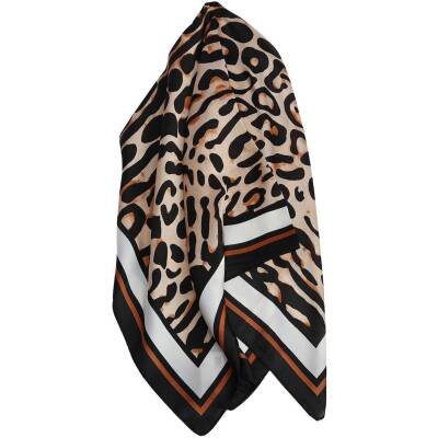 Halstuch quadratisch braun 70x70cm Mira The Moshi