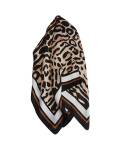 Halstuch quadratisch braun 70x70cm Mira The Moshi