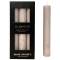 Stabkerze XL beige D 3,5cm 24cm hoch