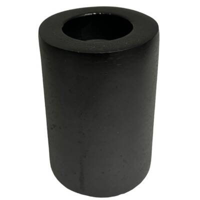 Home Society: Kerzenhalter schwarz Ravi M - Kerze XL