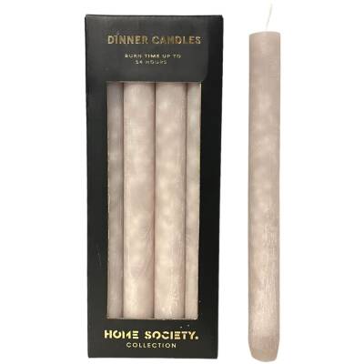 Stabkerze L Rustic beige D 2,3cm 25,5 cm hoch