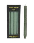 Stabkerze L Rustic hellgrün D 2,3cm 25,5 cm hoch