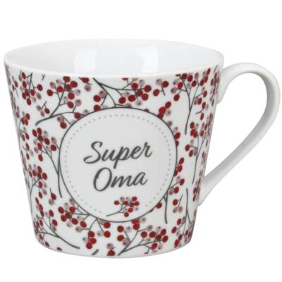 Krasilnikoff: Happy Cup Tasse Super Oma