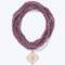 Lumisha: Halskette Mini-Kristallkette mauve 92cm