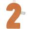Little Dutch: Buchstaben-Zahlen-Girlanden-Elemente 2