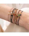 A Beautiful Story: Armband Rosenquarz verstellbar