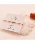 A Beautiful Story: Armband Karneol verstellbar