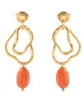 A Beautiful Story: Ohrringe Fascinated Karneol gold