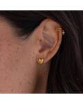A Beautiful Story: Ohrringe Showing Karneol gold