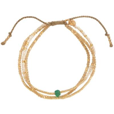 A Beautiful Story: Armband Aveturin verstellbar Sensation