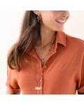 A Beautiful Story: Kette Karneol Passionate 74cm