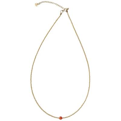 A Beautiful Story: Kette Karneol Flora 40-43cm