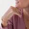 A beautiful Story: verstellbarer Ring mit Karneol