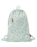 Fresk: Turnbeutel-Schwimmbeutel Surf Boy mint
