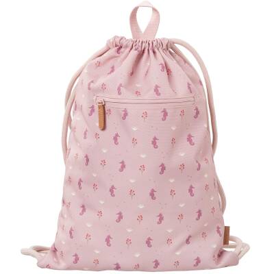 Fresk: Turnbeutel-Schwimmbeutel Seahorse rosa
