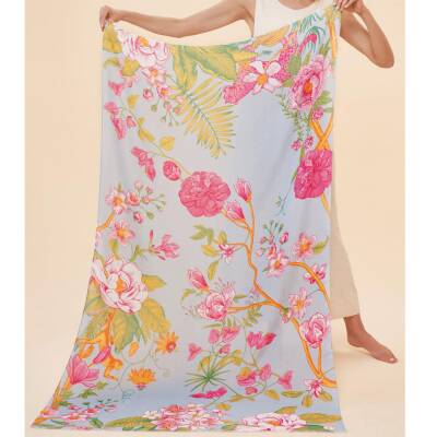 Powder: Schal bedruckt Floral Jungle 180x100cm