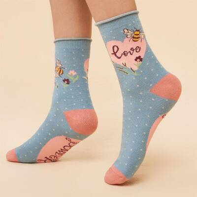Powder: Bambus Socken Damen Bumblebee