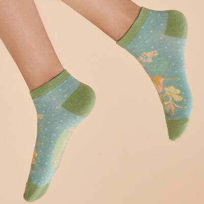 Powder: Bambus Socken Damen Hummingbird Sneaker