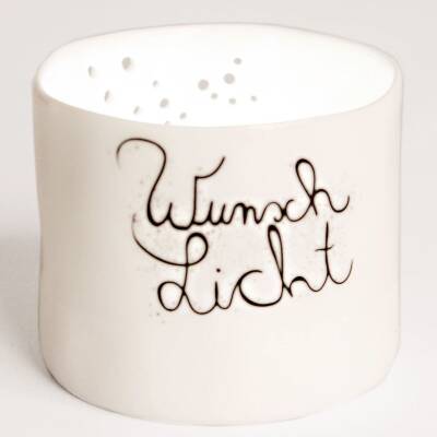 Good old friends: Wunschlicht Teelichthalter 7x6cm