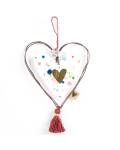 Good old friends: Schmuckherz Goldenes Herz 11cm