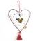 Good old friends: Schmuckherz Goldenes Herz 11cm