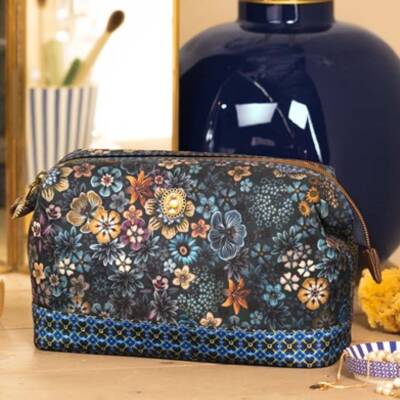 Pip Studio: Kosmetiktasche Large Tutti i Fiori Blue