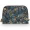 Pip Studio: Medium Kulturtasche mit blauem Blumen Muster mit Reißverschluss und Innen zwei Fächern
